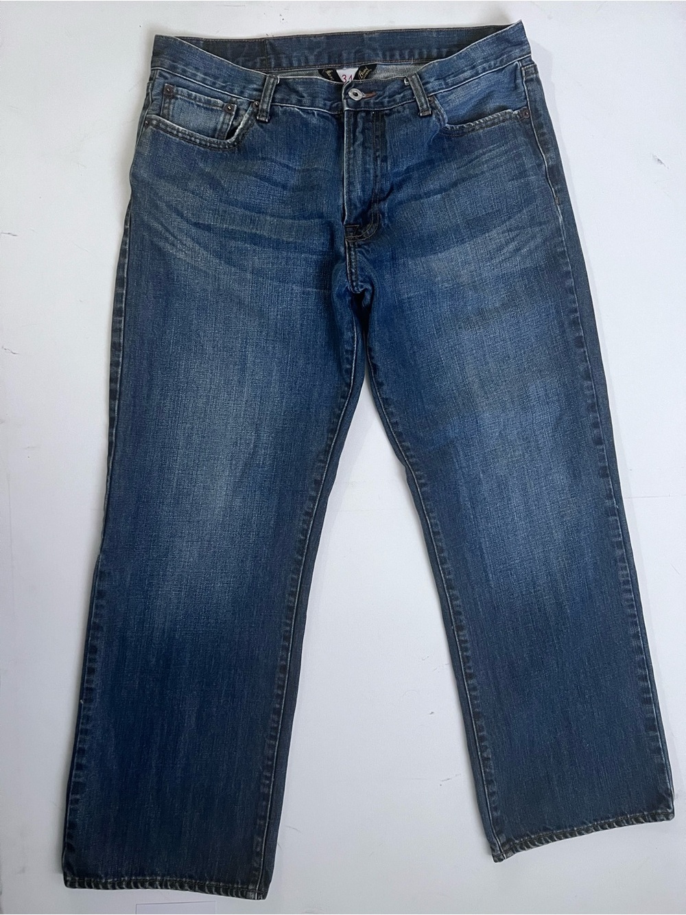 Lucky Brand Men's Blue Relaxed Jeans Size 34 100% Cotton